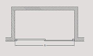 Душевая дверь Burlington C8S купить в интернет-магазине Sanbest